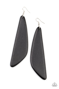 Scuba Dream Black Earrings