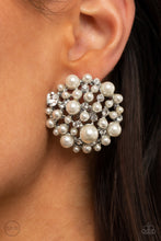 Load image into Gallery viewer, Head To Toe Twinkle White Clip-On Earrings