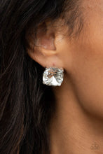 Load image into Gallery viewer, Royalty High White Earrings