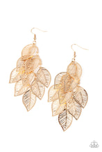 Load image into Gallery viewer, Limitlessly Leafy Gold Earrings