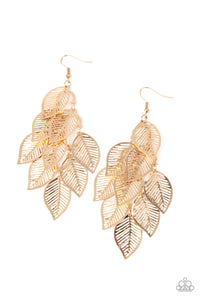 Limitlessly Leafy Gold Earrings