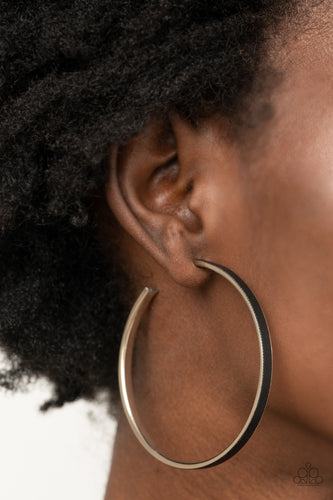 Fearless Flavor Black Earrings