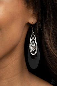 Ambitious Allure Black  Earrings