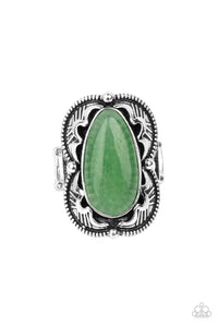 Mystical Mambo Green Ring