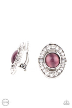 Load image into Gallery viewer, GLOW of Force Purple Clip-On Earrings