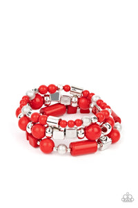 Perfectly Prismatic Red Bracelet