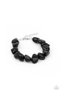 Prehistoric Paradise Black Bracelet