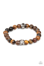 Load image into Gallery viewer, ZEN Commandments Brown Bracelet