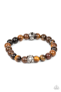 ZEN Commandments Brown Bracelet