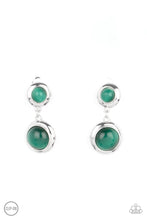 Load image into Gallery viewer, Subtle Smolder Green Clip-On Earrings