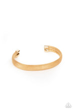 Load image into Gallery viewer, Ready, Willing, and CABLE Gold Bracelet