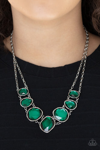 Absolute Admiration Green Necklace