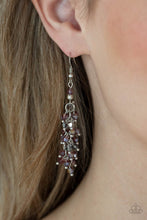 Load image into Gallery viewer, Celestial Chandeliers Purple Earrings