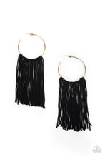 Load image into Gallery viewer, Flauntable Fringe Gold Earrings