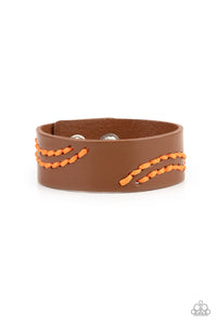 Harmonic Horizons Orange Bracelet