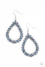 Load image into Gallery viewer, Stay Sharp Blue Earrings