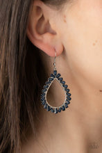 Load image into Gallery viewer, Stay Sharp Blue Earrings