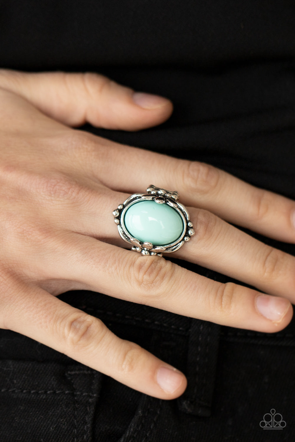 Springtime Splendor Blue Ring