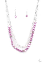 Load image into Gallery viewer, Parisian Princess Purple Necklace