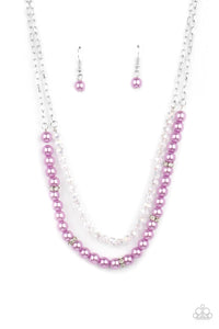 Parisian Princess Purple Necklace