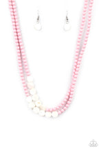 Load image into Gallery viewer, Extended STAYCATION Pink Necklace