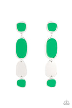 Load image into Gallery viewer, All Out Allure  Green Earrings