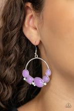 Load image into Gallery viewer, Beautifully Bubblicious Purple Earrings