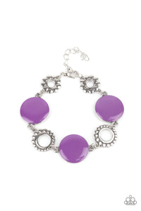 Garden Regalia Purple Bracelet