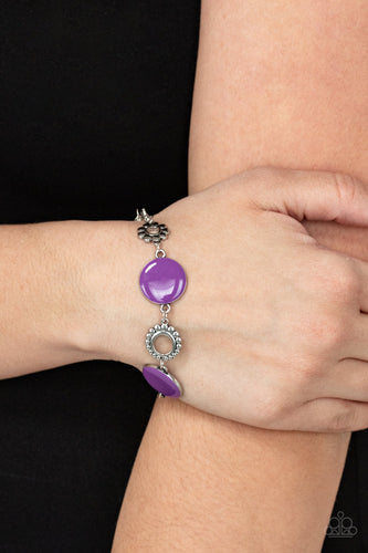 Garden Regalia Purple Bracelet