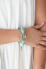 Load image into Gallery viewer, I Need a STAYCATION Blue Bracelet