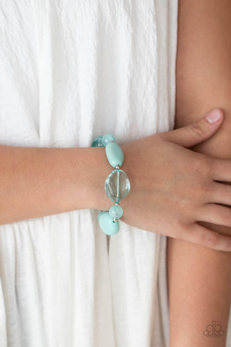 I Need a STAYCATION Blue Bracelet