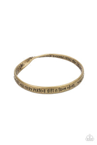 Perfect Present Brass Bracelet