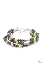 Load image into Gallery viewer, Woodsy Walkabout Green Bracelet