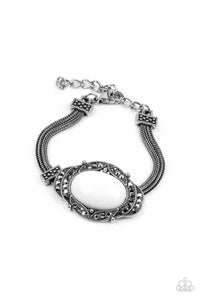 Top-Notch Drama White Bracelet