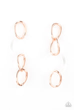 Load image into Gallery viewer, Talk In Circles Copper Earrings