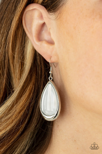 A World To SEER White Earrings