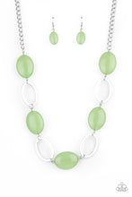 Load image into Gallery viewer, Beachside Boardwalk Green Necklace