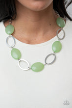 Load image into Gallery viewer, Beachside Boardwalk Green Necklace