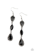 Load image into Gallery viewer, Test of TIMELESS Black Earrings