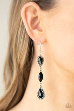 Load image into Gallery viewer, Test of TIMELESS Black Earrings