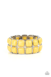 Double The DIVA-ttitude Yellow Bracelet