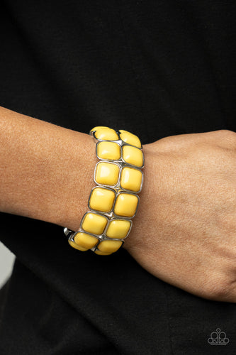 Double The DIVA-ttitude Yellow Bracelet