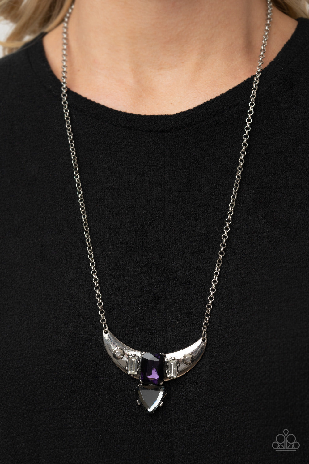 You the TALISMAN! Purple Necklace