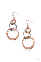 Load image into Gallery viewer, Harmoniously Handcrafted Copper Earrings