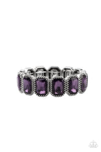 Load image into Gallery viewer, Studded Smolder Purple Bracelet