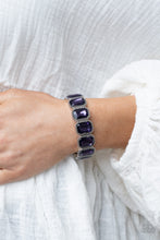 Load image into Gallery viewer, Studded Smolder Purple Bracelet