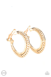 Moon Child Charisma Gold  Clip-On Earrings