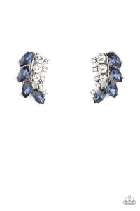 Flawless Fronds Blue Earrings