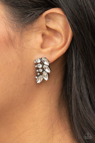 Flawless Fronds White Earrings