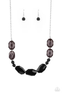 Melrose Melody Black Necklace